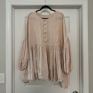 Free People Keeping It Cool Pullover Top